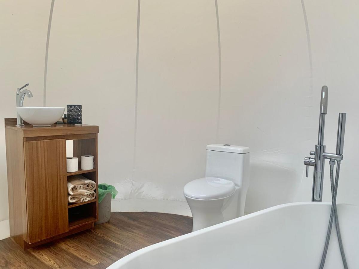La Estela Bubble Glamping Mazamitla Bagian luar foto